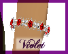 (V)Ruby/Plat bracelet