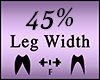 Leg Thigh Scaler 45%