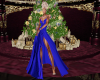 Holiday Blue Gown