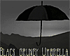 Black Grungy Umbrella