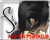 Charcoal AddOn Pigtails
