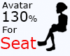 Avatar 130% Seat