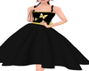 XK*Blk & Gold Dress kid
