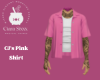 CJ's Pink Shirt