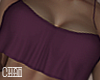 DarkPink Strap Crop Top