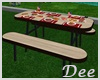 Animated Picnic, Table,