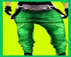 calça  verde
