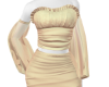 Gold Romantic Dress