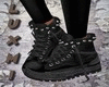 Black  Spike Sneakers