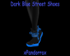 Dark Blue Street Shoes