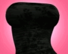 D Black rose dress
