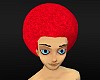 Afro red - clown hair