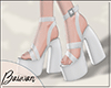 [Bw] 23 White Sandals