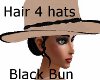 Hair 4 Hats Black Bun