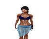 BIKINI KATS BLEU mi cour