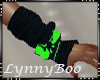 *Booo Green Arm Warmers