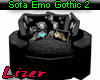 Sofa Emo Gothic 2