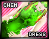 * Chen dress - green