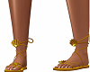 Yellow Pearl Sandals