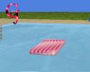 Pink Single Pool Raft