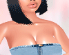 S*Casual Denim Jumpsuit