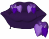 Purple Lips Chair