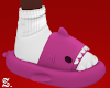 Pink Shark slides (F)