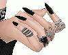 Rings and Black Nails