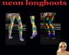neon longboots