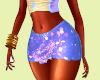 Tatherd Sequin Skirt Lav