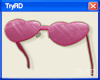 🦋 Cute pink glasses