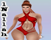swimsuit model RLL Red