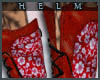 [H] Red Floral Boot