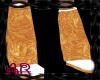AR    Gold & white boots