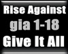 Rise Against - Give It 