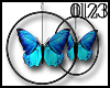 *0123* Blue Butterfly