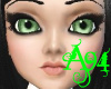 [A94] clear green eyes