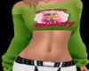 Grinchy pink/green Top