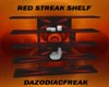 Red Streak Shelf