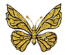 Animated Yellow Buterfly
