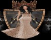 Royal Gold Queen Gown