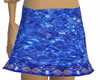 Sapphire Ice Miniskirt