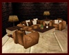 Country sofa set