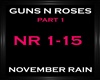 Guns N Roses~Nov Rain 1