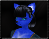 Blue Kitty ears