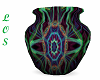 LOS Green Star Vase
