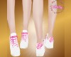 V|Pink Art Shoes