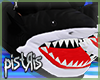 Shark Slippers - Black