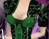 (V)bustled gown green