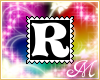 Letter R Stamp